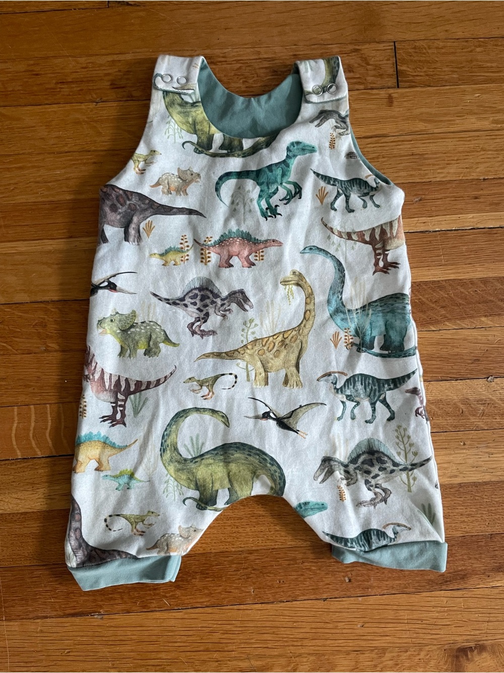 Ginger toad handmade overall shorts
